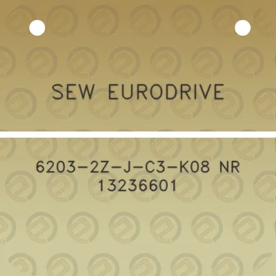 sew-eurodrive-6203-2z-j-c3-k08-nr-13236601