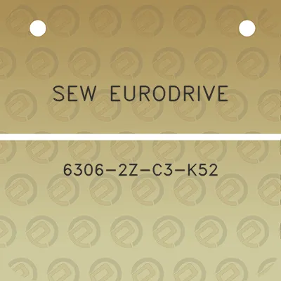 sew-eurodrive-6306-2z-c3-k52