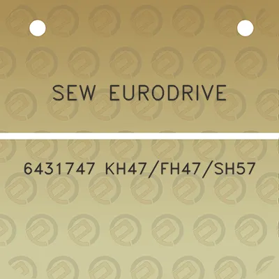 sew-eurodrive-6431747-kh47fh47sh57