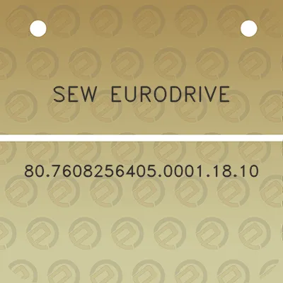 sew-eurodrive-80760825640500011810