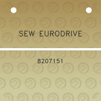 sew-eurodrive-8207151