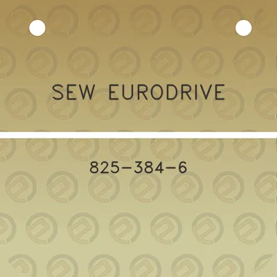 sew-eurodrive-825-384-6