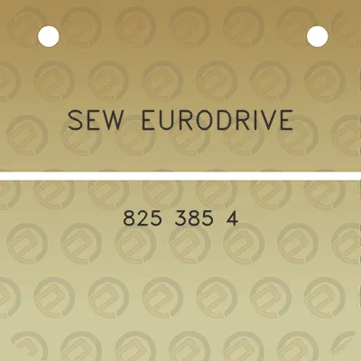 sew-eurodrive-825-385-4