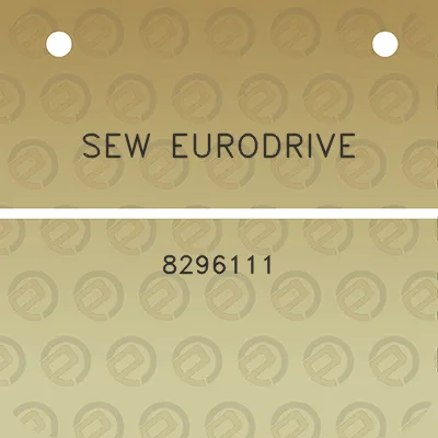 sew-eurodrive-8296111