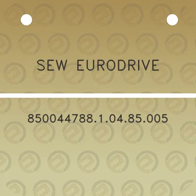 sew-eurodrive-85004478810485005