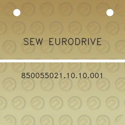 sew-eurodrive-8500550211010001