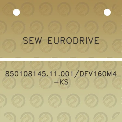 sew-eurodrive-85010814511001dfv160m4-ks