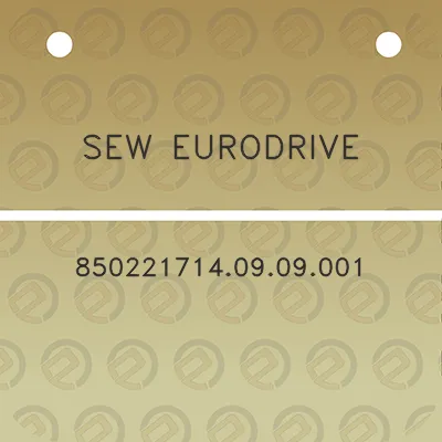 sew-eurodrive-8502217140909001