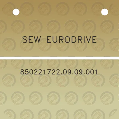 sew-eurodrive-8502217220909001