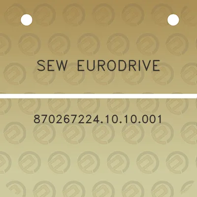 sew-eurodrive-8702672241010001