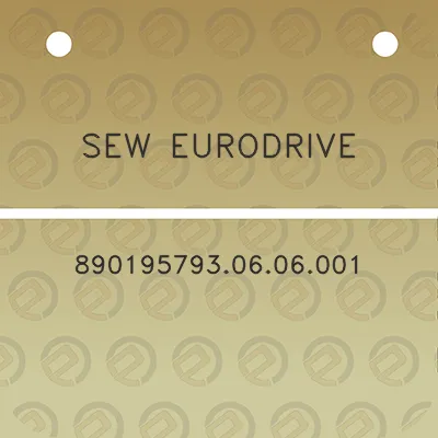 sew-eurodrive-8901957930606001