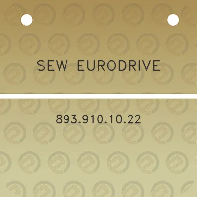 sew-eurodrive-8939101022