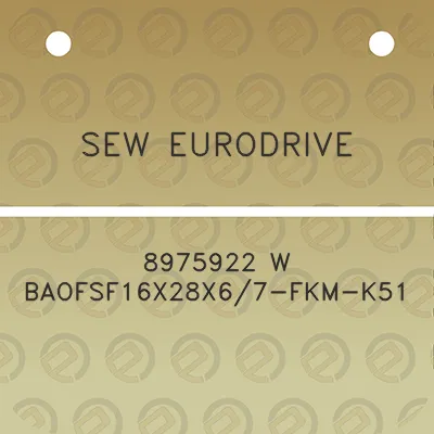 sew-eurodrive-8975922-w-baofsf16x28x67-fkm-k51