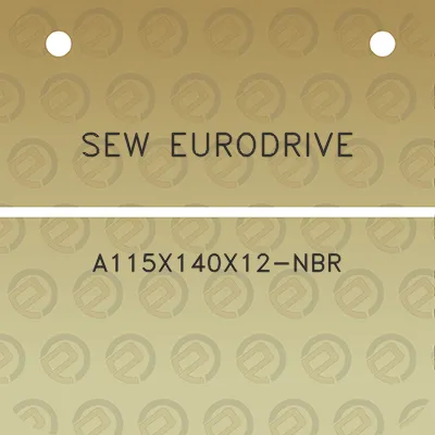 sew-eurodrive-a115x140x12-nbr