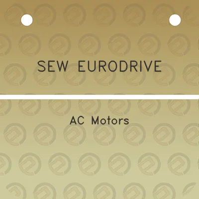 sew-eurodrive-ac-motors