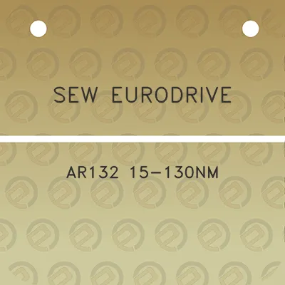 sew-eurodrive-ar132-15-130nm