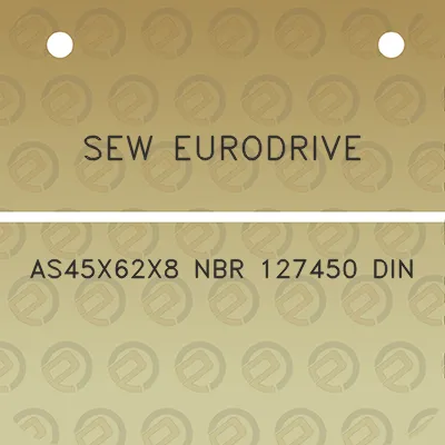 sew-eurodrive-as45x62x8-nbr-127450-din