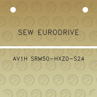 sew-eurodrive-av1h-srm50-hxz0-s24