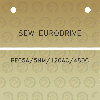 sew-eurodrive-be05a5nm120ac48dc