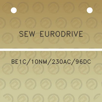 sew-eurodrive-be1c10nm230ac96dc