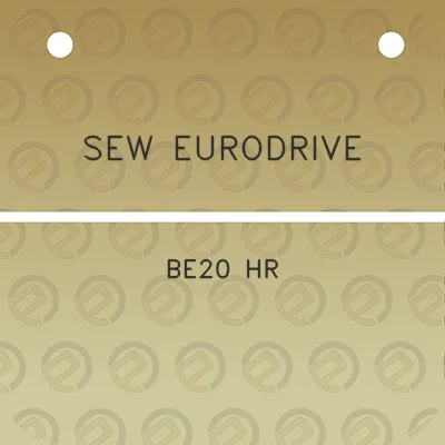 sew-eurodrive-be20-hr