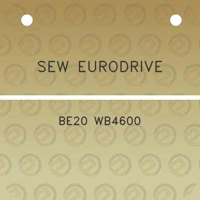 sew-eurodrive-be20-wb4600