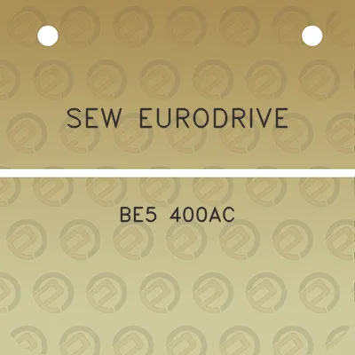 sew-eurodrive-be5-400ac