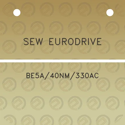 sew-eurodrive-be5a40nm330ac