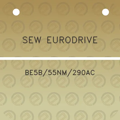 sew-eurodrive-be5b55nm290ac