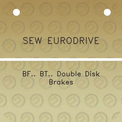 sew-eurodrive-bf-bt-double-disk-brakes