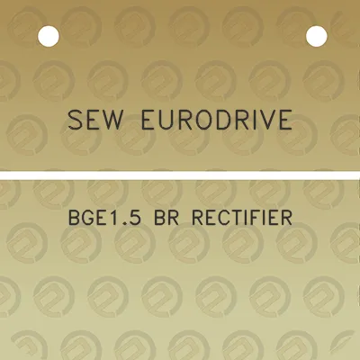 sew-eurodrive-bge15-br-rectifier