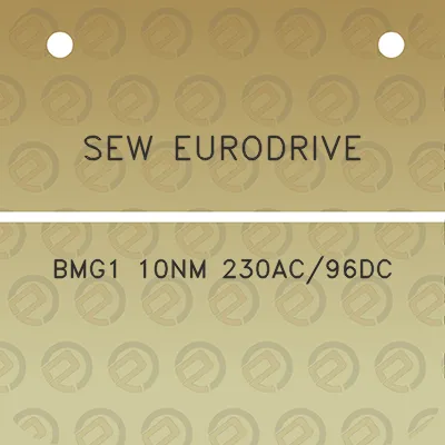 sew-eurodrive-bmg1-10nm-230ac96dc