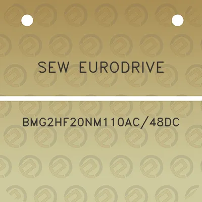 sew-eurodrive-bmg2hf20nm110ac48dc