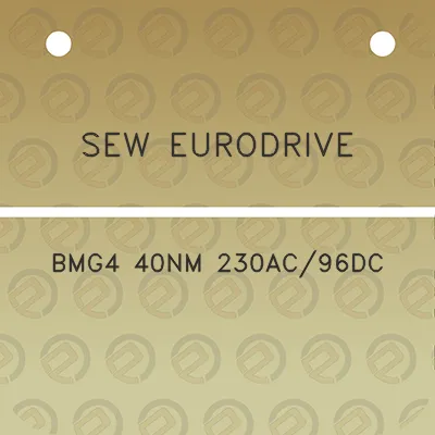 sew-eurodrive-bmg4-40nm-230ac96dc