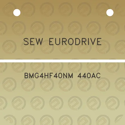 sew-eurodrive-bmg4hf40nm-440ac