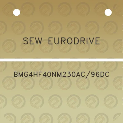 sew-eurodrive-bmg4hf40nm230ac96dc