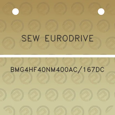 sew-eurodrive-bmg4hf40nm400ac167dc