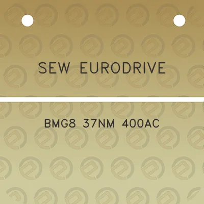 sew-eurodrive-bmg8-37nm-400ac