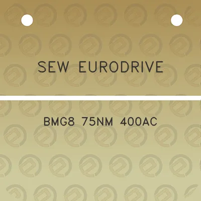 sew-eurodrive-bmg8-75nm-400ac