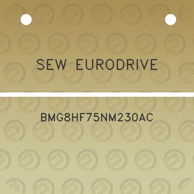 sew-eurodrive-bmg8hf75nm230ac