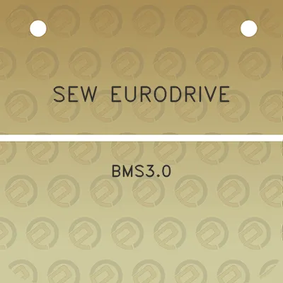 sew-eurodrive-bms30