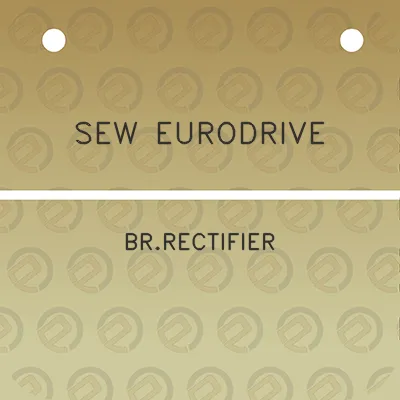 sew-eurodrive-brrectifier