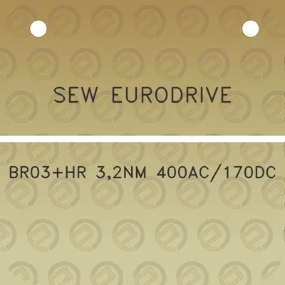 sew-eurodrive-br03hr-32nm-400ac170dc