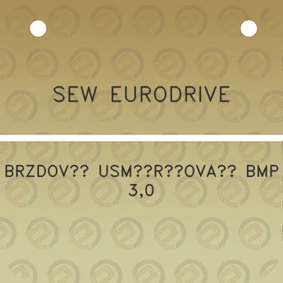 sew-eurodrive-brzdovy-usmernovac-bmp-30