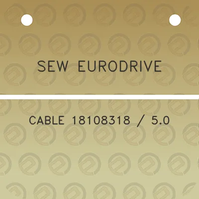 sew-eurodrive-cable-18108318-50