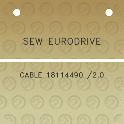 sew-eurodrive-cable-18114490-20