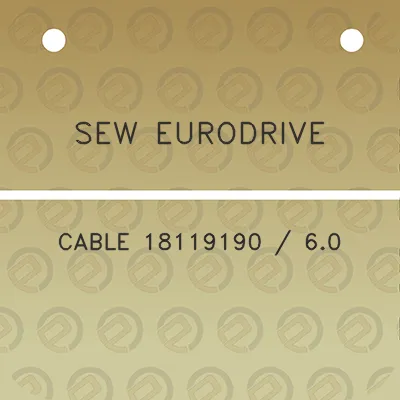 sew-eurodrive-cable-18119190-60