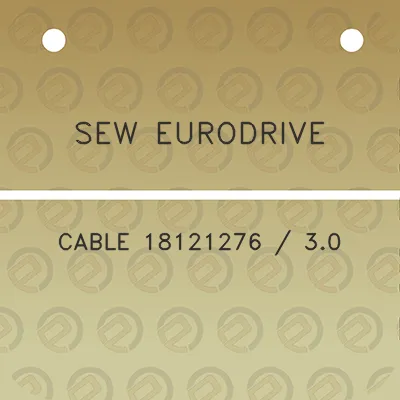 sew-eurodrive-cable-18121276-30