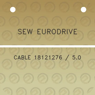 sew-eurodrive-cable-18121276-50