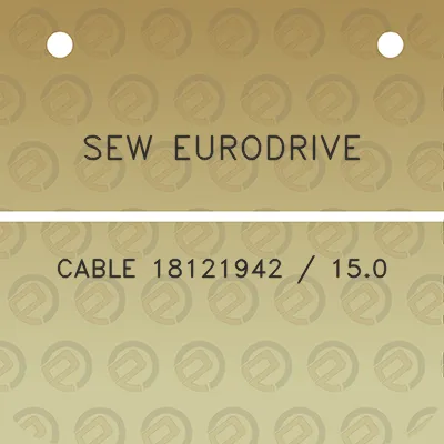 sew-eurodrive-cable-18121942-150